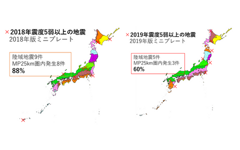 ミニプレート境界25km圏内